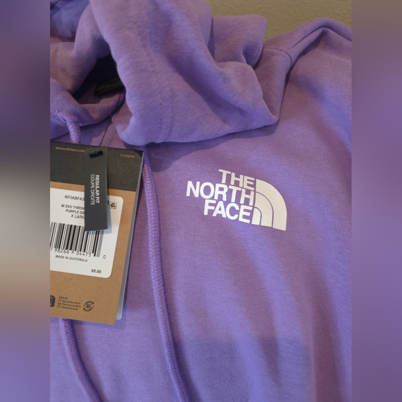 The North Face Lavender Pullover Hoodie - Picture 2 of 4